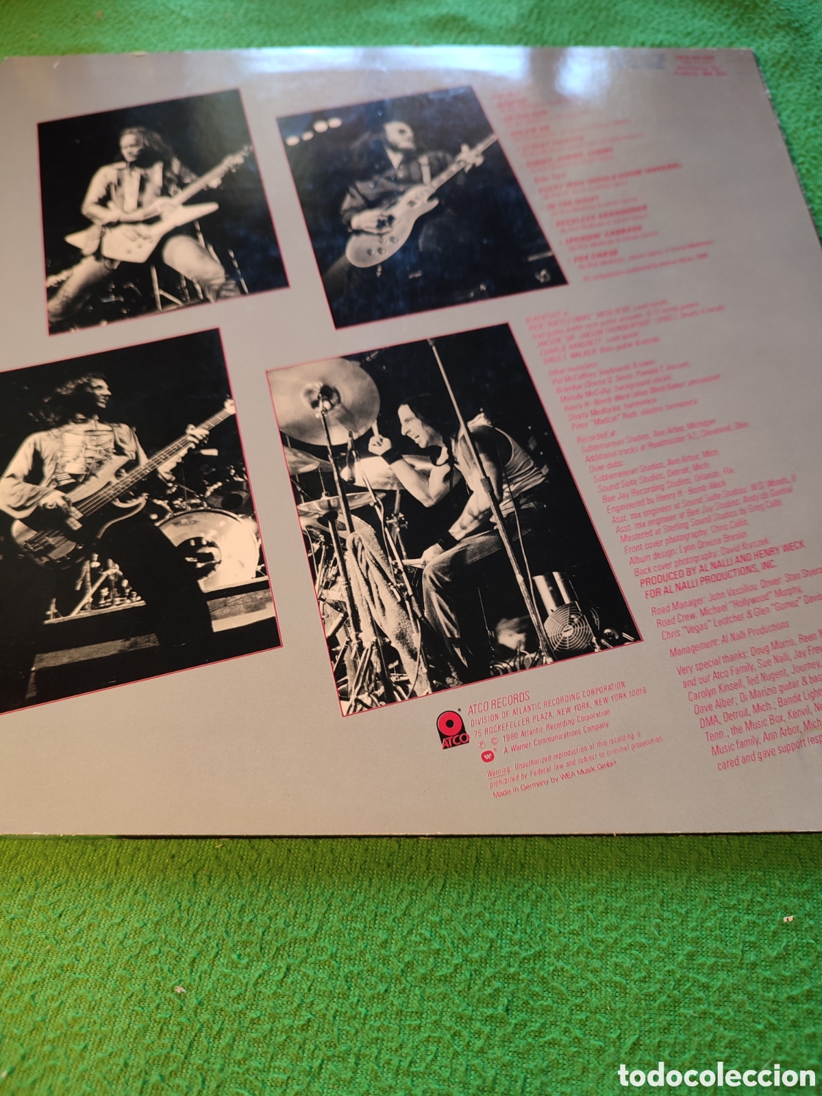 Discos de vinilo: Blackfoot - Tomcattin - Foto 2