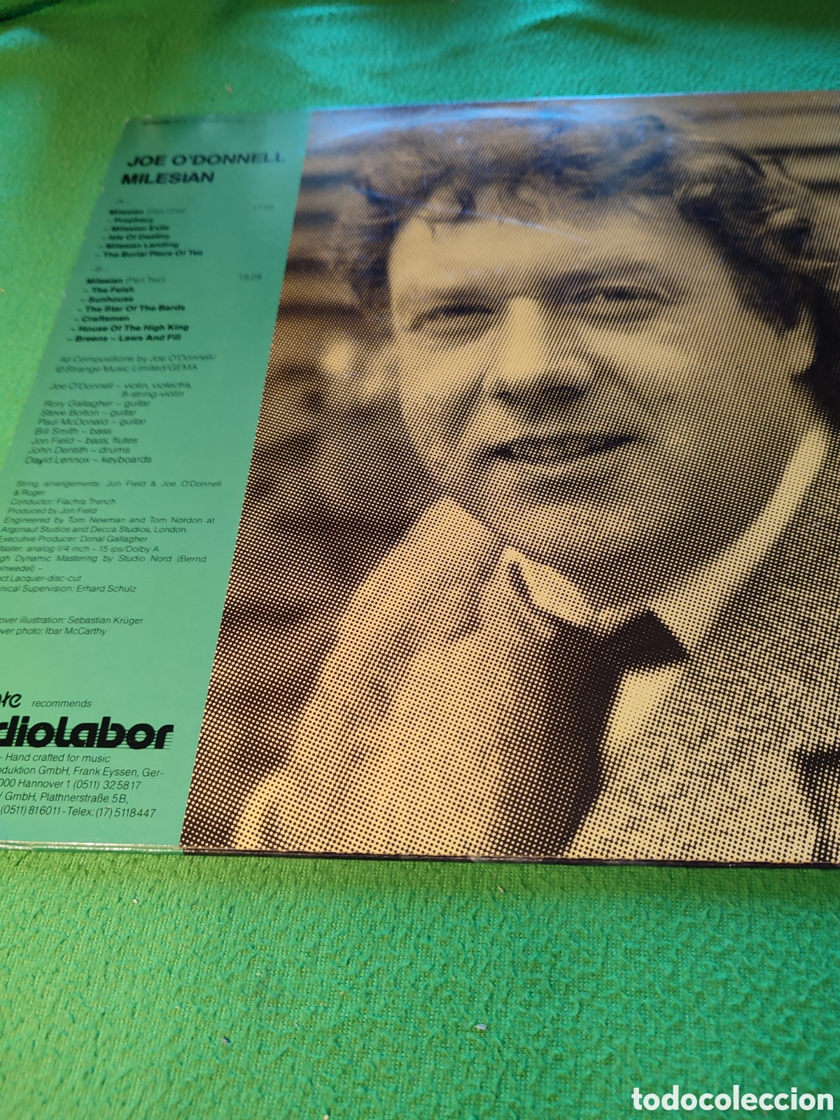 Discos de vinilo: Joe ODonnell - Milesian ,Featuring Rory Gallagerh - Foto 2