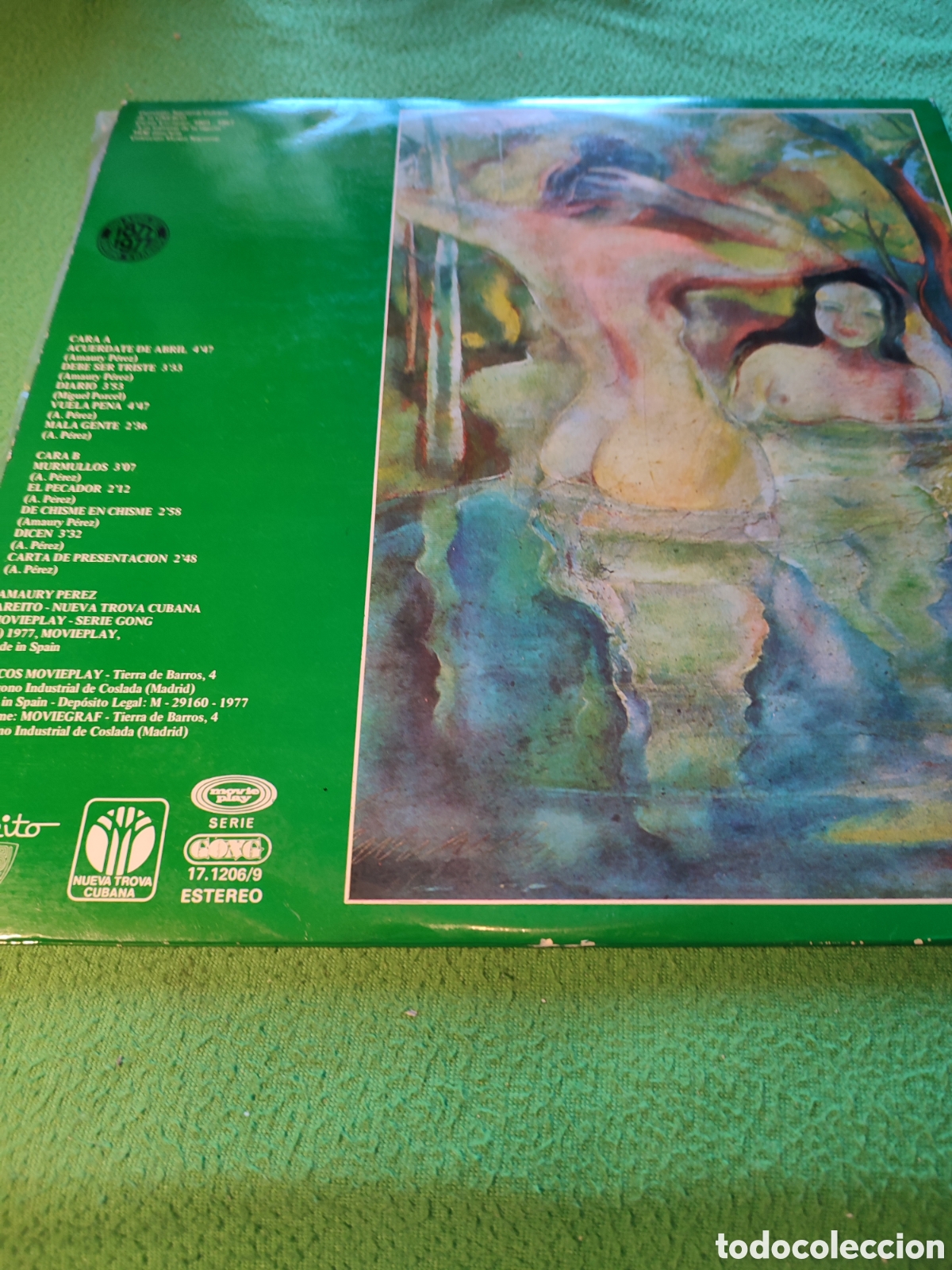 Discos de vinilo: Amaury P&eacute;rez - Acu&eacute;rdate de Abril - Foto 3