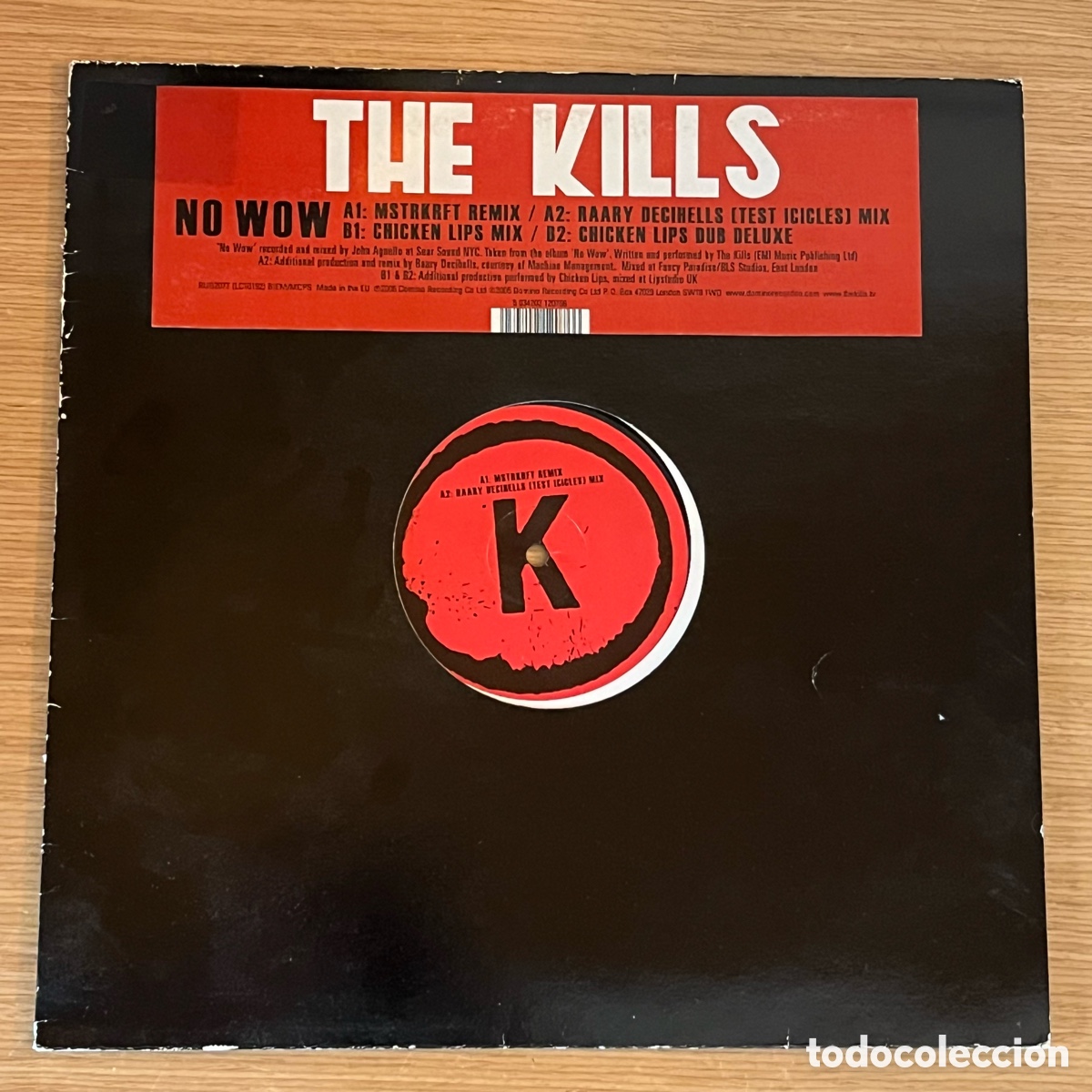 Discos de vinilo: The Kills maxisingle remixes - Foto 1