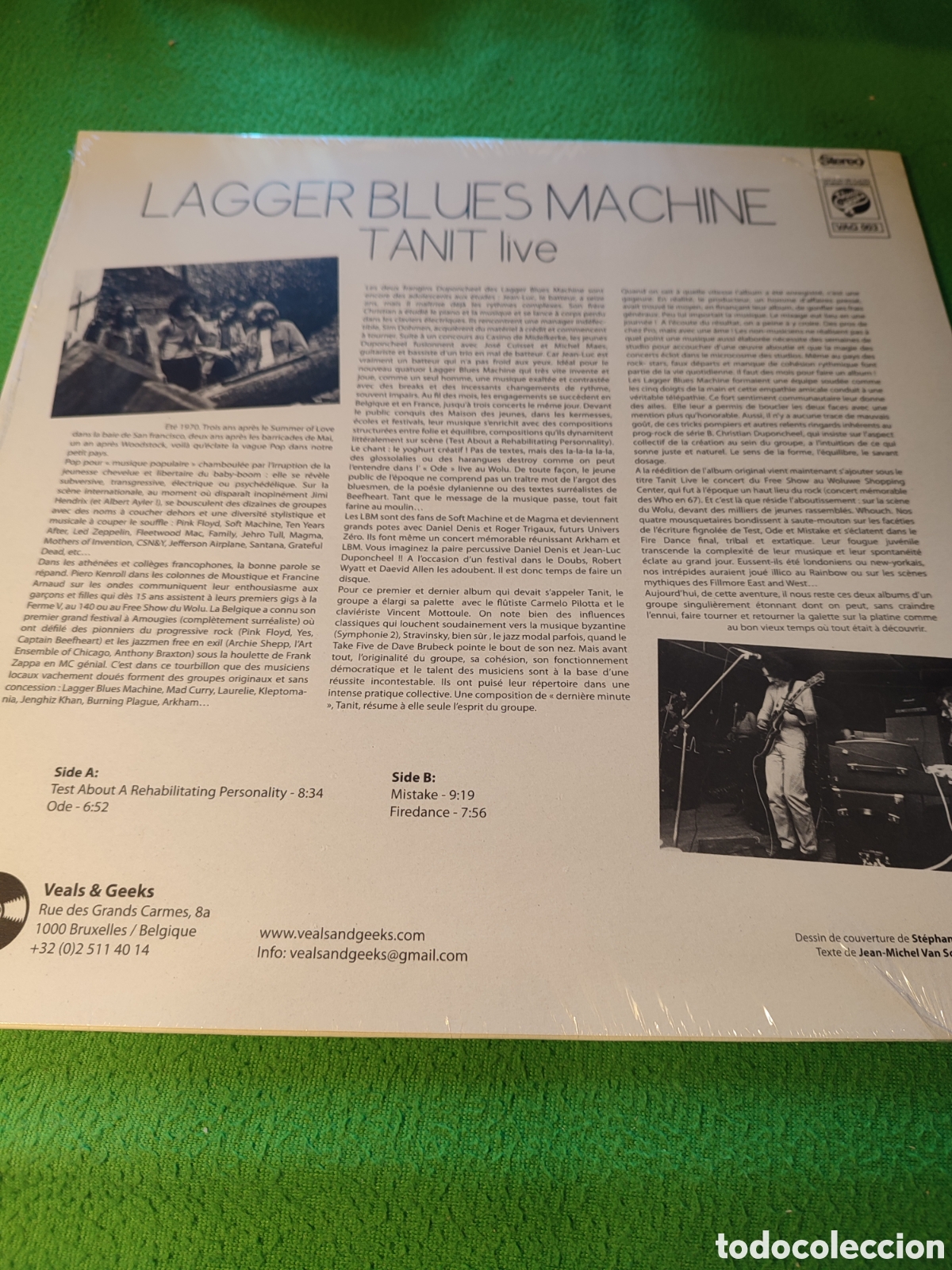 Discos de vinilo: Lagger Blues Machine - Tanit live - Foto 2