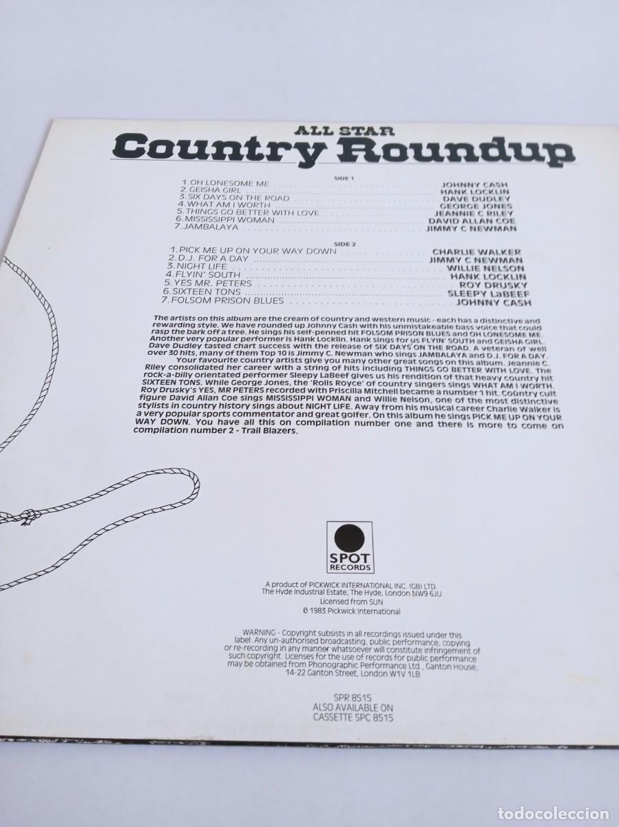 Discos de vinilo: COUNTRY ROUNDUP All Star - Foto 2