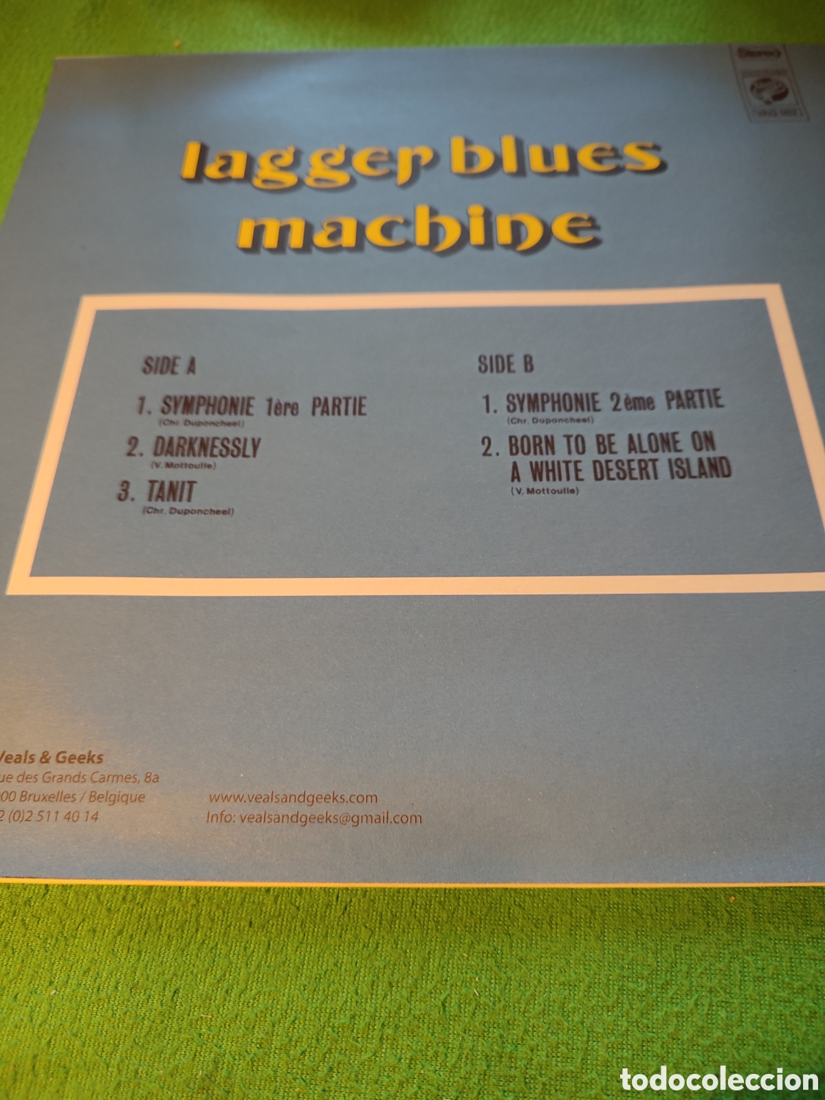 Discos de vinilo: Lagger Blues Machine - Same - Foto 2