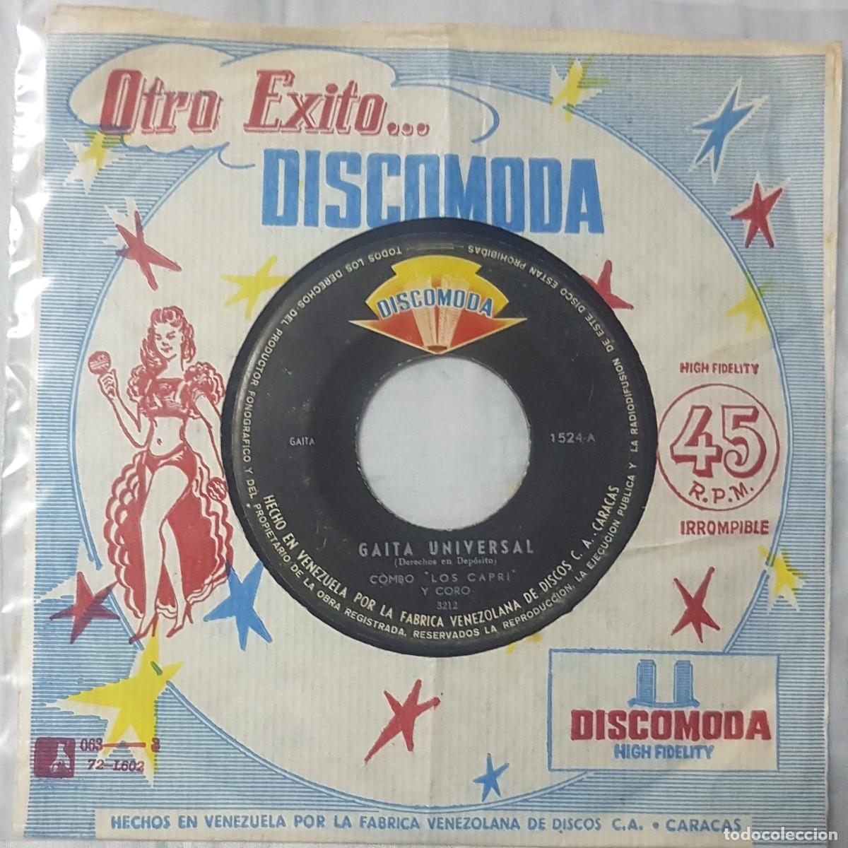 Discos de vinilo: Raro y dif&iacute;cil disco Combo Los Capri - Discomoda Venezuela - Foto 1