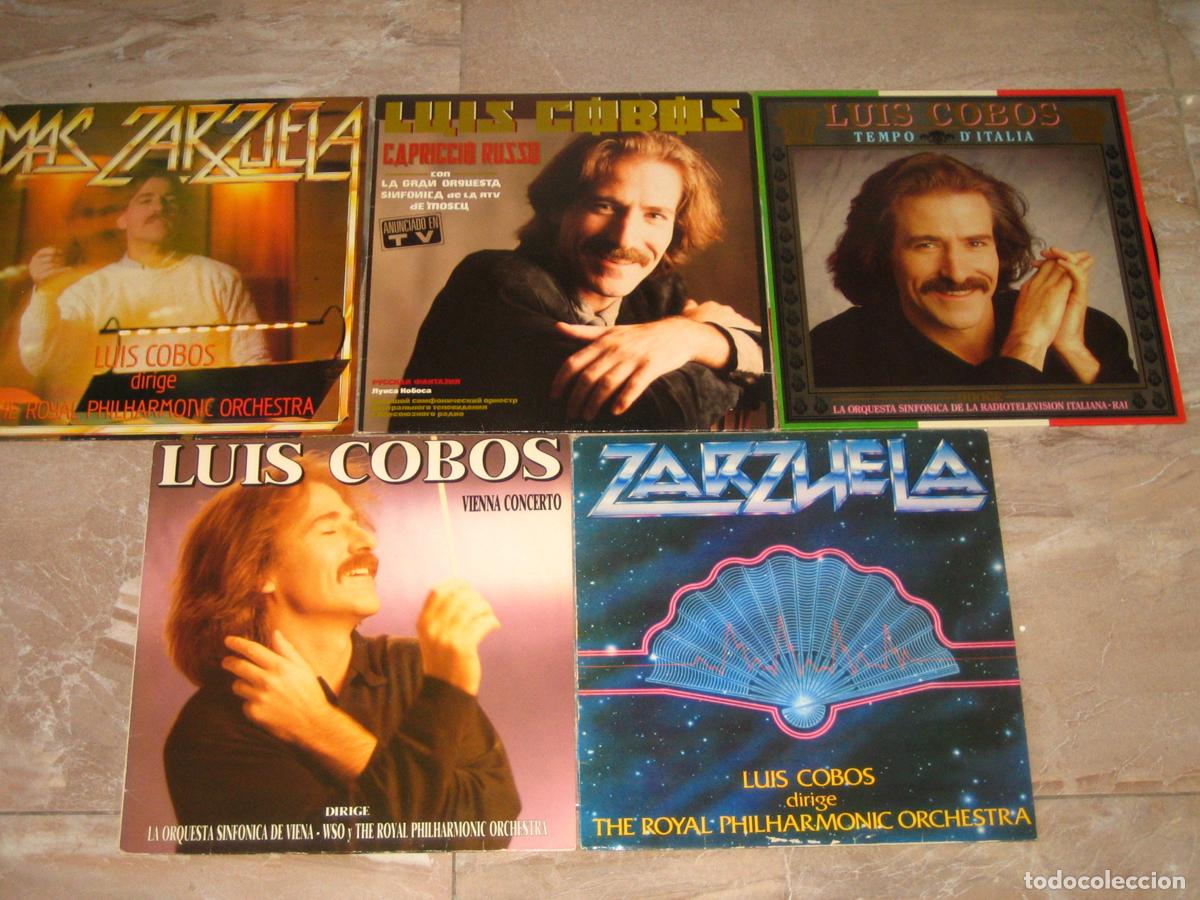 Discos de vinilo: LUIS COBOS - LOTE DE 5 LPS - Foto 1