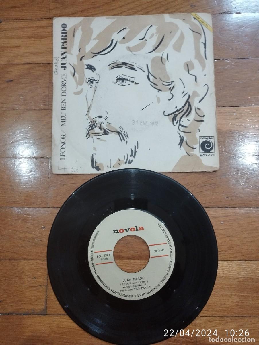 Discos de vinilo: JUAN PARDO - LEONOR - SINGLE 1970 - Foto 1