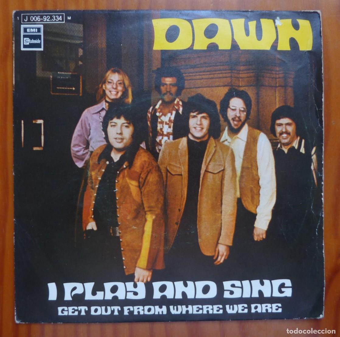 Discos de vinilo: DAWN / I PLAY AND SING / 1971 / SINGLE - Foto 1