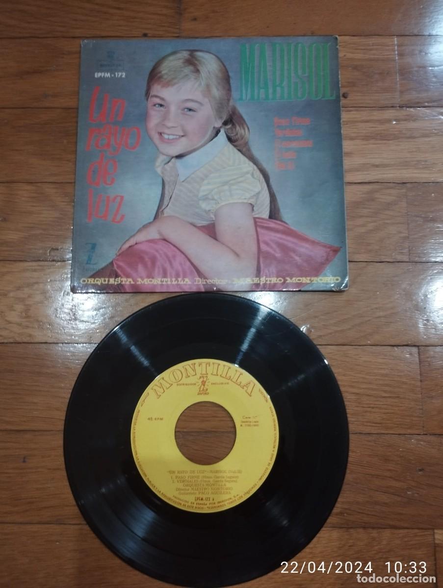 Discos de vinilo: MARISOL - UN RAYO DE LUZ - EP 1960 - Foto 1