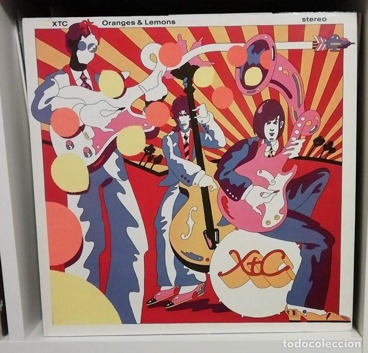 Discos de vinilo: XTC - ORANGE & LEMONS - LP 1989 - Foto 1