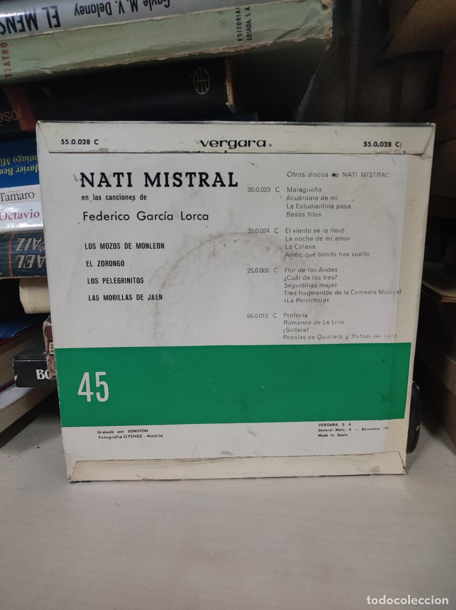 Discos de vinilo: Nati Mistral &ndash; Canta Garcia Lorca - Foto 2