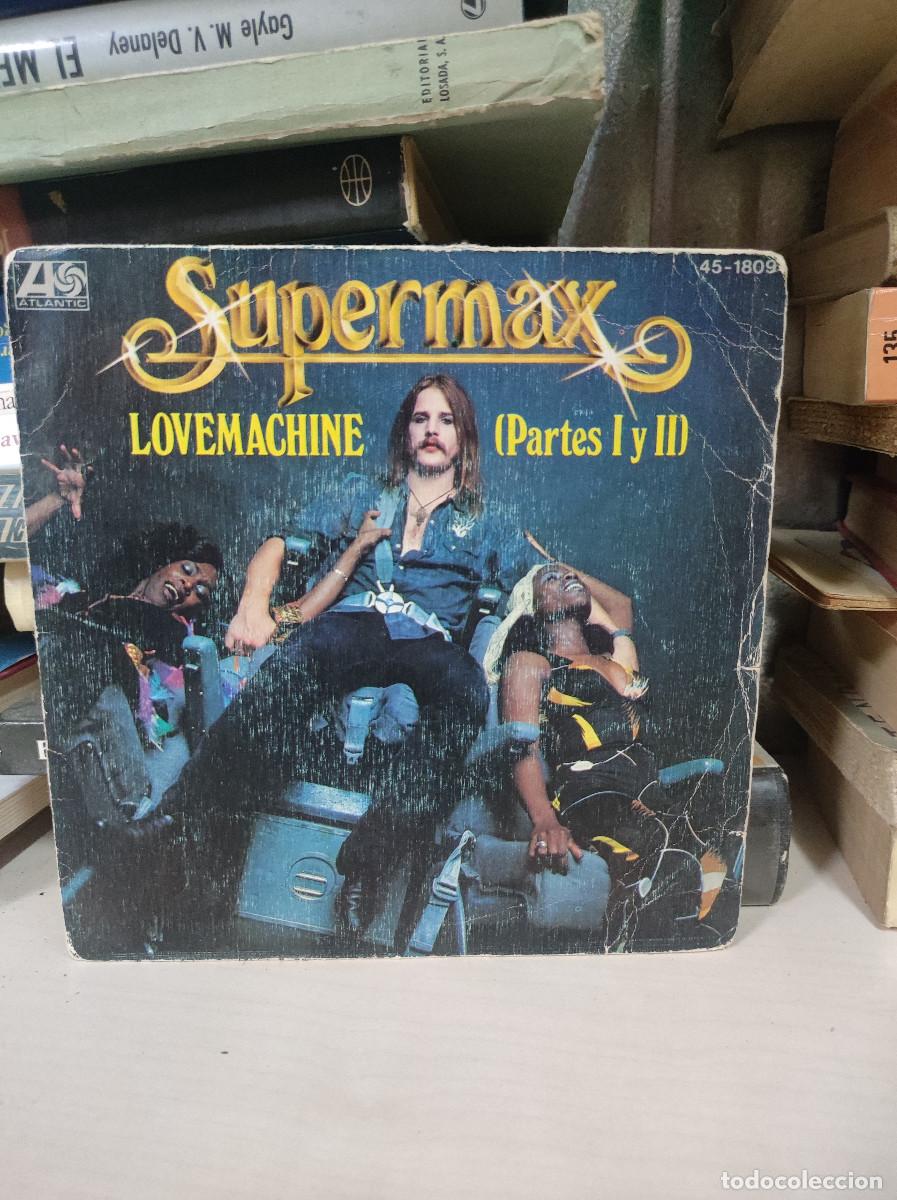 Discos de vinilo: Supermax &ndash; Lovemachine (Partes I Y II) - Foto 1