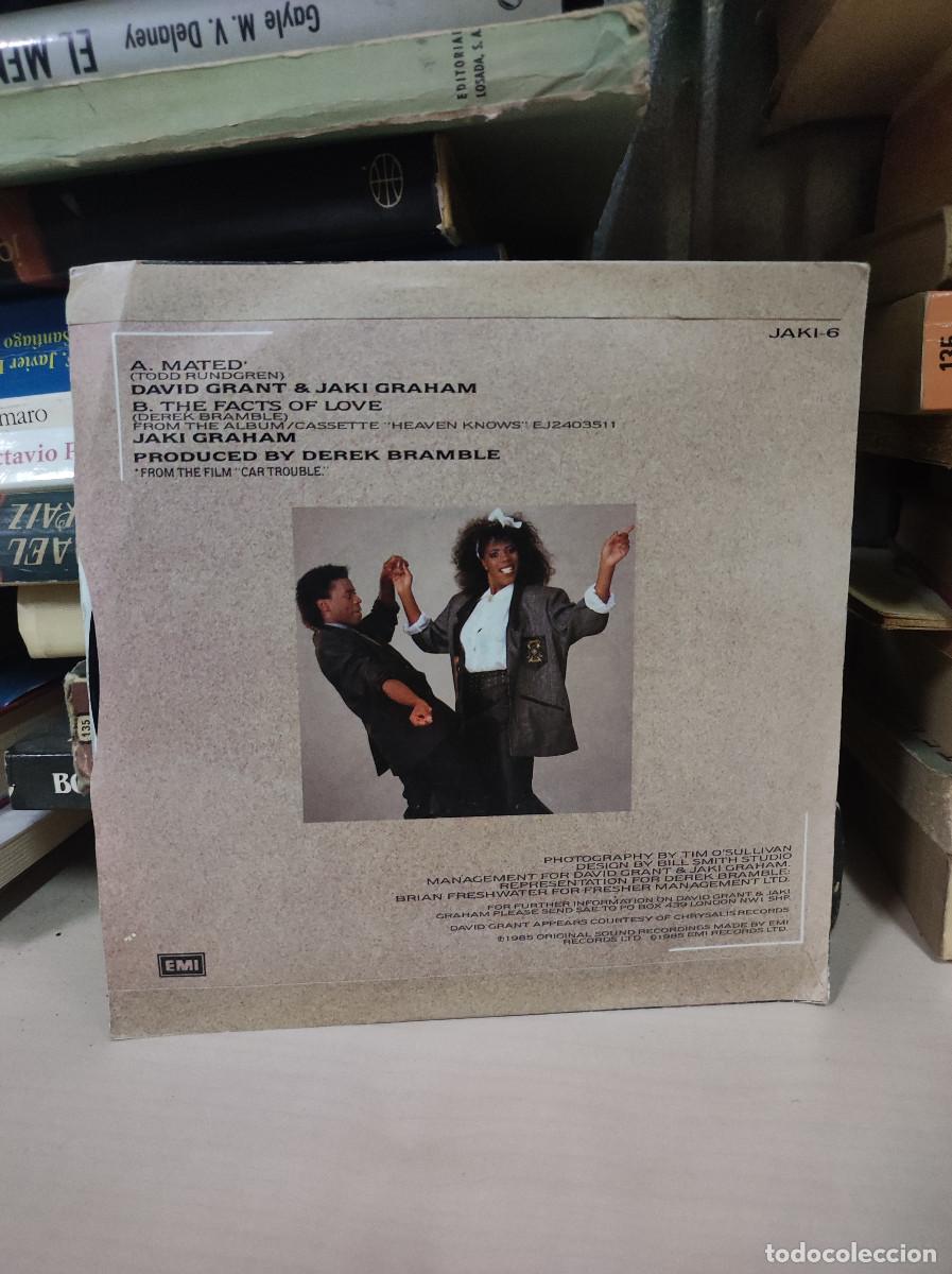 Discos de vinilo: David Grant & Jaki Graham &ndash; Mated - Foto 2