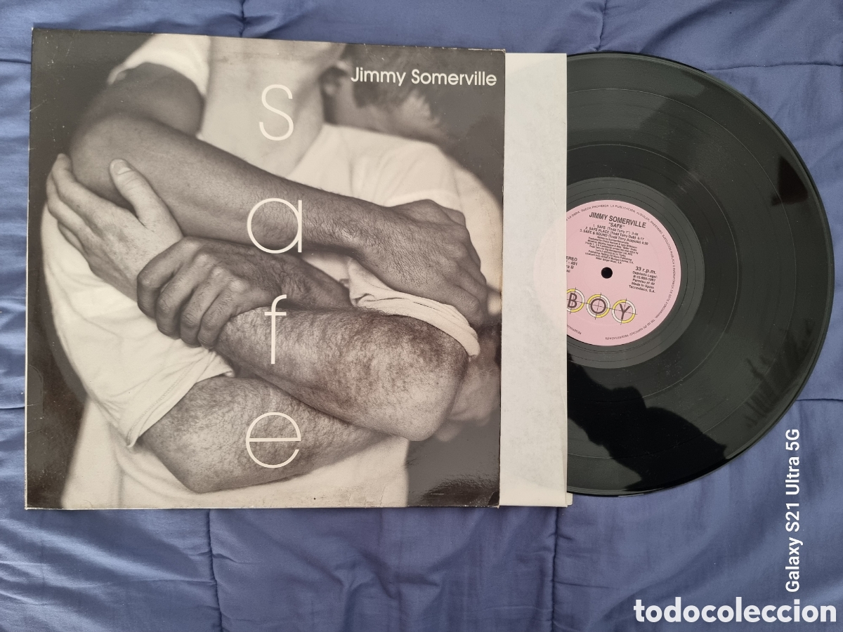 Discos de vinilo: JIMMY SOMERVILLE - SAFE - MAXI-SINGLE 1995 BOY RECORDS - Foto 1