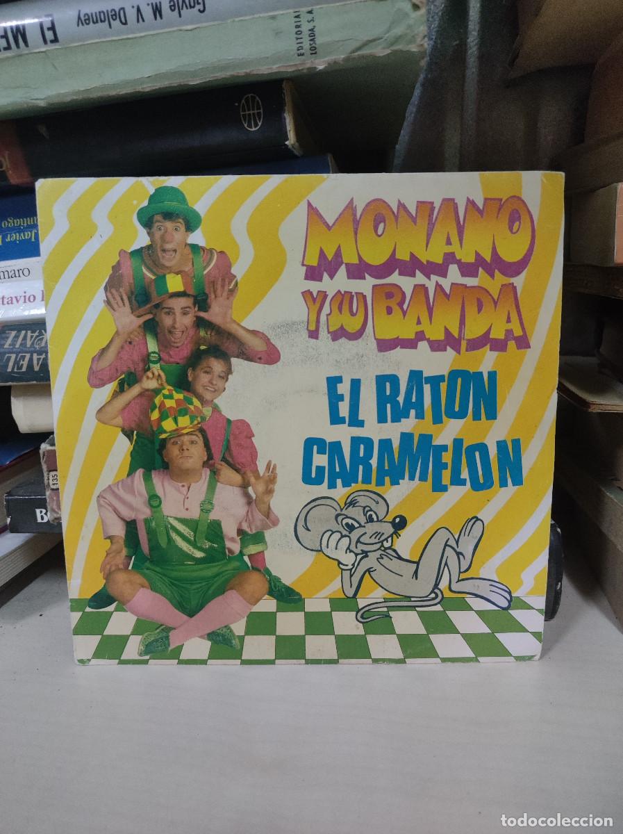 Discos de vinilo: Monano Y Su Banda &ndash; El Rat&oacute;n Caramel&oacute;n - Foto 1