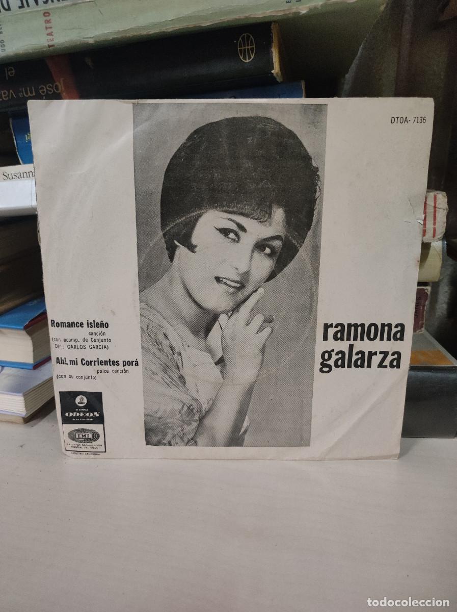 Discos de vinilo: RAMONA GALARZA ROMANCE ISLE&Ntilde;O - Foto 1