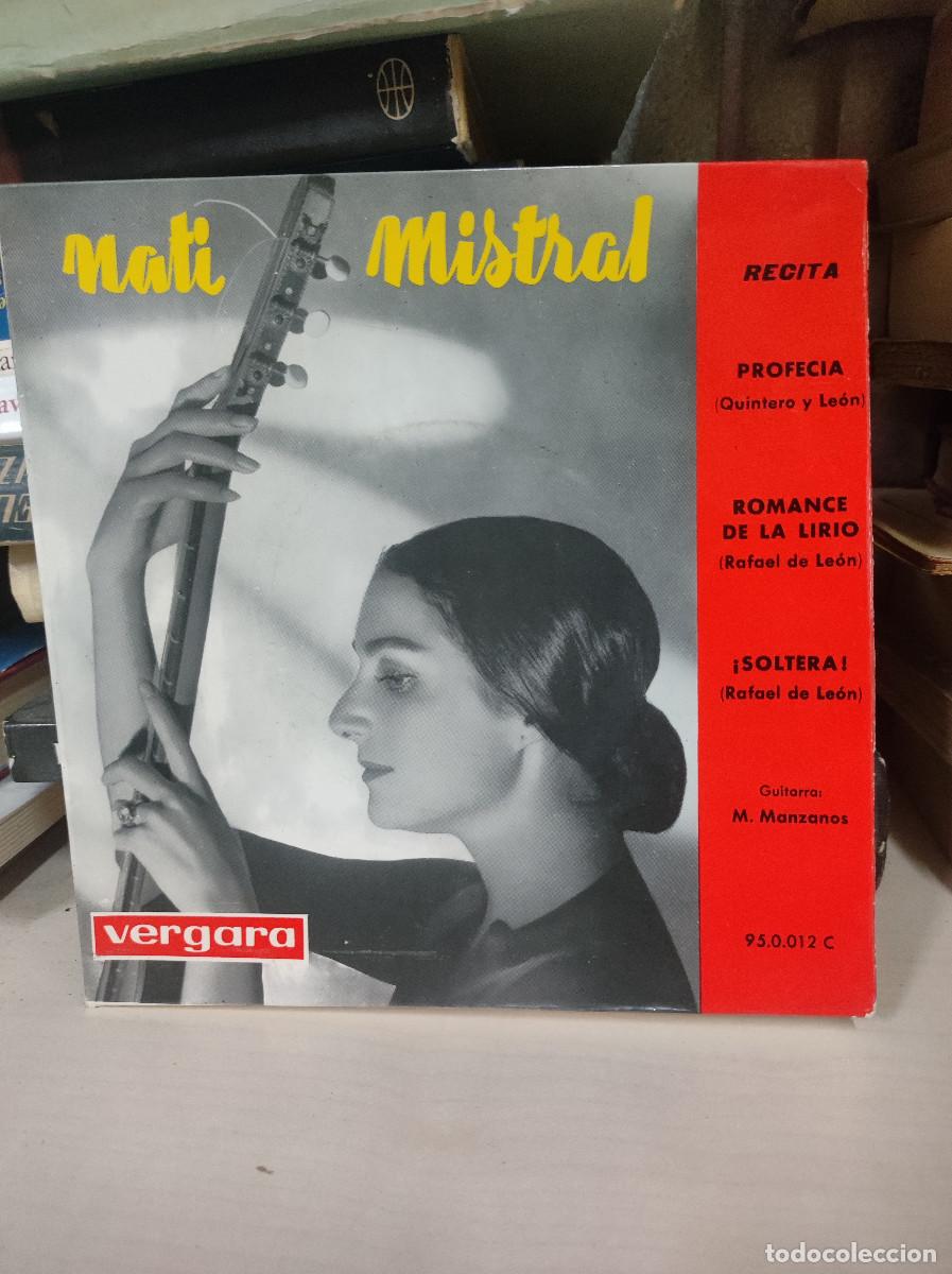 Discos de vinilo: Nati Mistral &ndash; Recita... - Foto 1