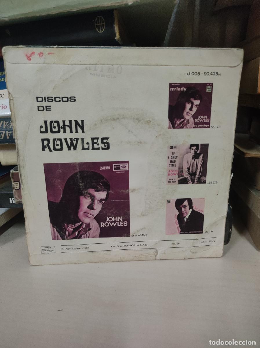 Discos de vinilo: John Rowles &ndash; It Takes A Fool Like Me - Foto 2