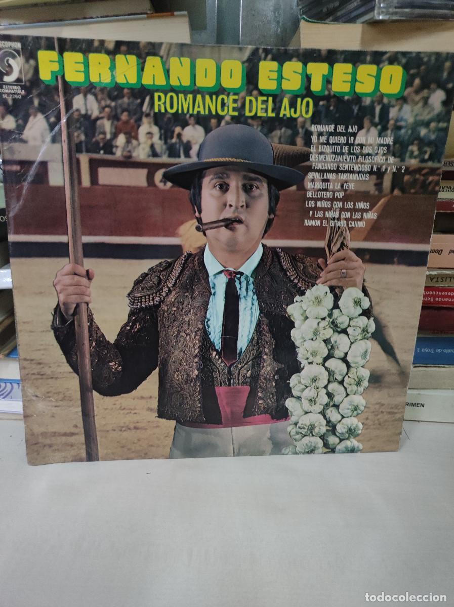 Discos de vinilo: Fernando Esteso &ndash; Romance Del Ajo - Foto 1