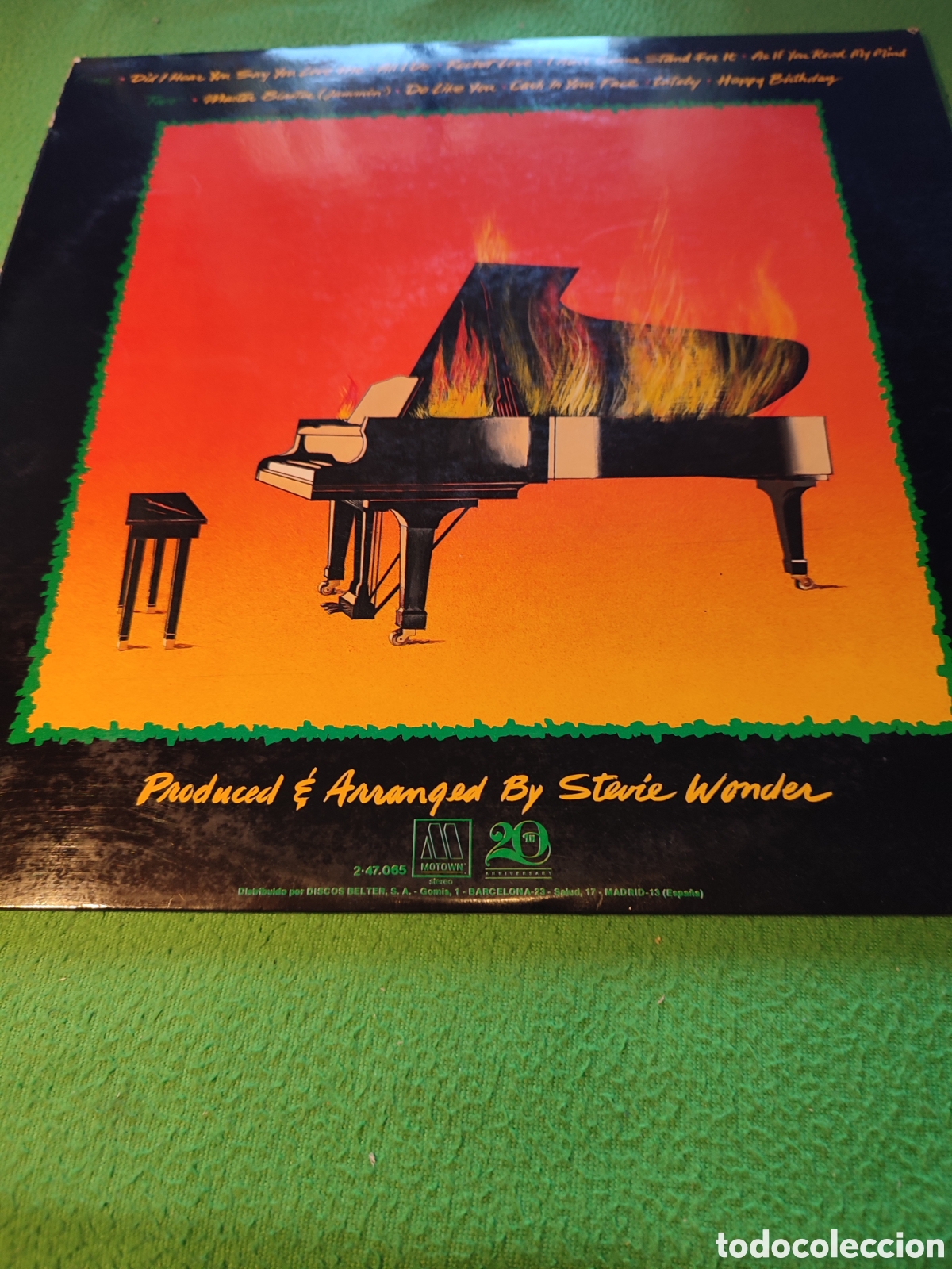 Discos de vinilo: Stevie Wonder - Hotter than July - Foto 3