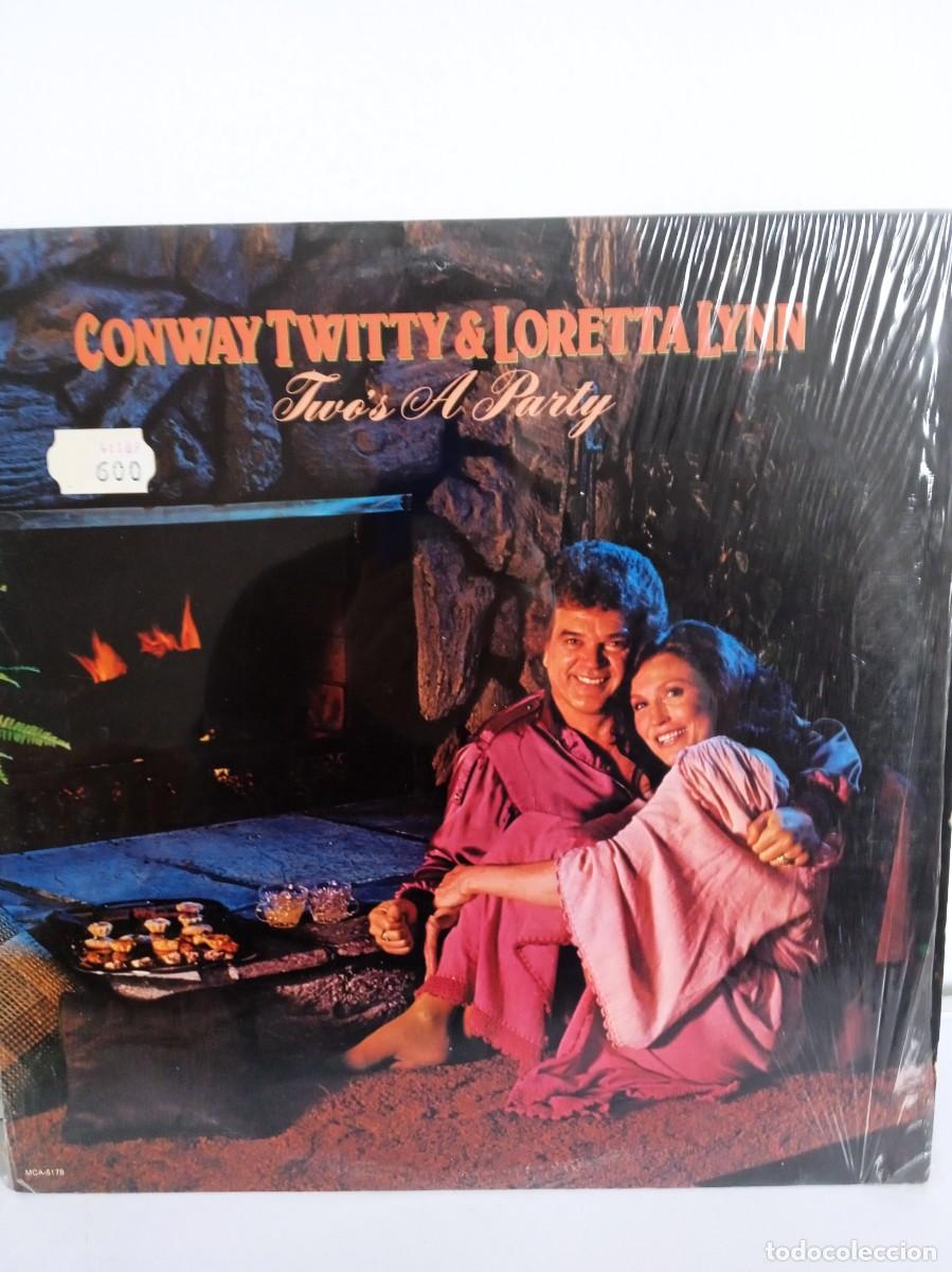 Discos de vinilo: CONWAY TWTTY & LORETTA LYNN Twos A Party - Foto 1