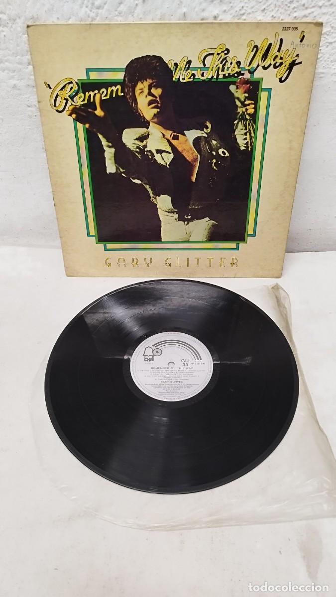 Discos de vinilo: Gary Glitter &ndash; Remember Me This Way.Vinilo Lp - Foto 1