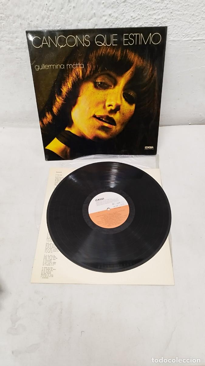 Discos de vinilo: Guillermina Motta &ndash; Can&ccedil;ons Que Estimo Per A La Gent Que Estimo.Vinilo Lp - Foto 1