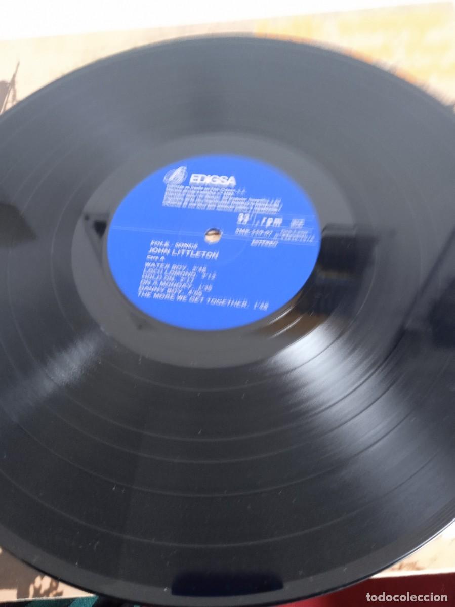 Discos de vinilo: JOHN LITTLETON Folk Songs - Foto 3