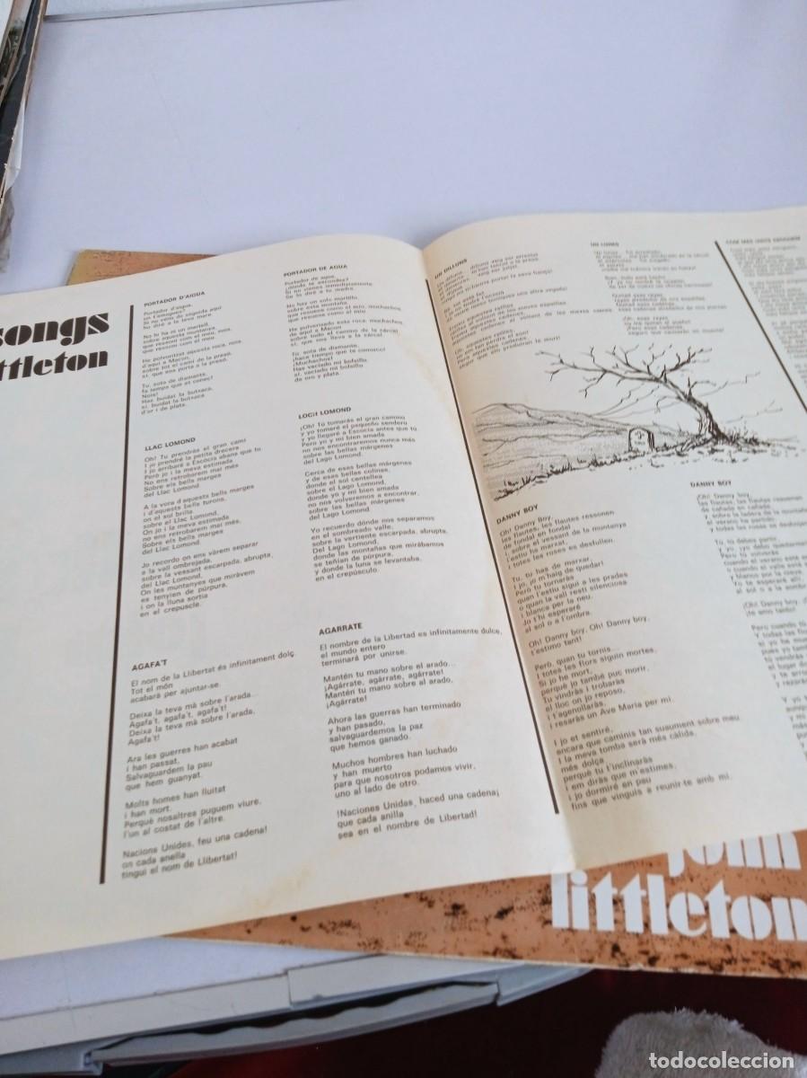 Discos de vinilo: JOHN LITTLETON Folk Songs - Foto 4