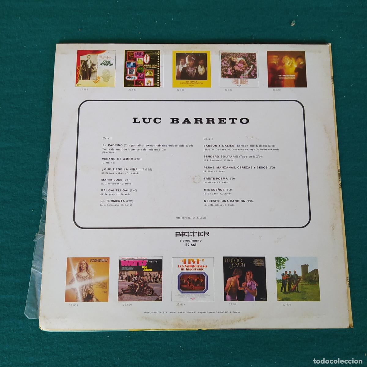 Discos de vinilo: Luc Barreto &ndash; Luc Barreto - Foto 2
