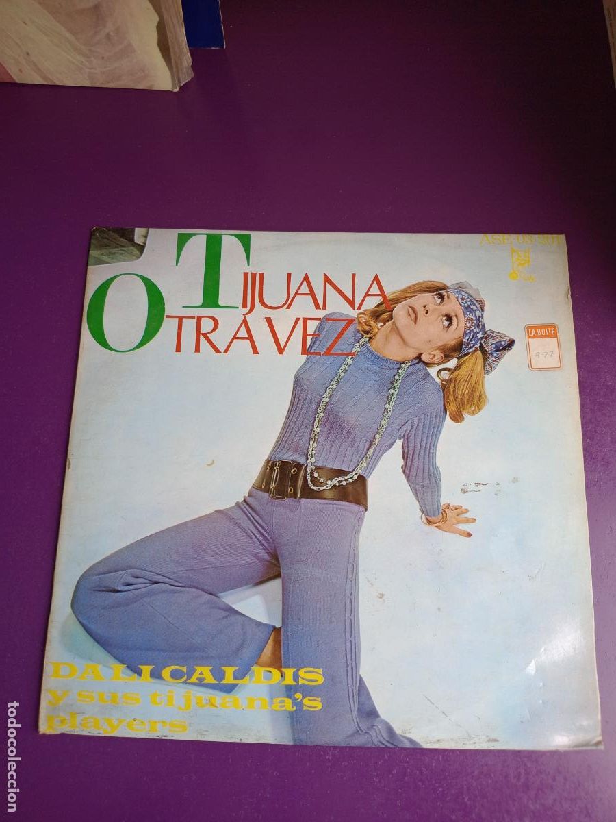 Discos de vinilo: Dali Caldis Y Sus Tijuana's Players &lrm;&ndash; Tijuana Otra Vez - LP PUSSY 1970 - BOSSA JAZZ POP LOUNGE 70'S