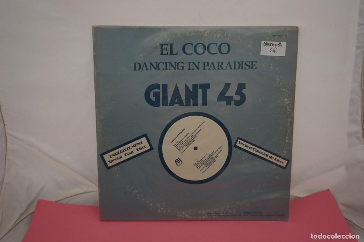 Discos de vinilo: El Coco - Dancing In Paradise (12&rdquo;) - VINILO EN EXCELENTE ESTADO - Foto 1