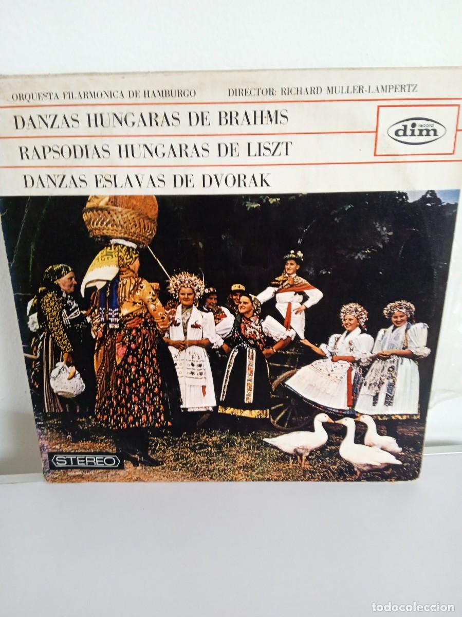 Discos de vinilo: BRAHMS / LISZT / DVORAK Danzas - Rapsodias - Foto 1
