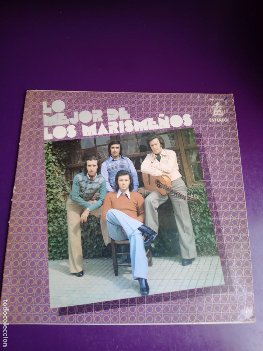 Discos de vinil: LO MEJOR DE LOS MARISME&Ntilde;OS - LP HISPAVOX 1976 - RUMBAS POP, SEVILLANAS, CARAMBA CARAMBITA