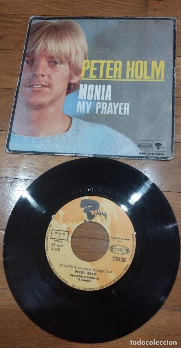 Discos de vinilo: PETER HOLM - MONIA - SINGLE 1968 - Foto 1