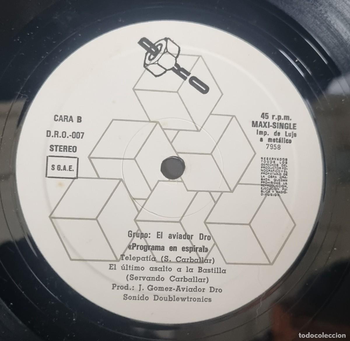 Discos de vinilo: Aviador Dro &ndash;Programa En Espiral - Foto 4