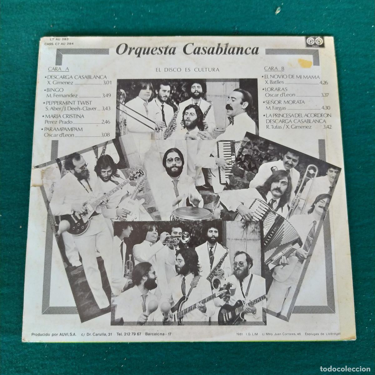 Discos de vinilo: Orquesta Casablanca &ndash; Orquesta Casablanca - Foto 2