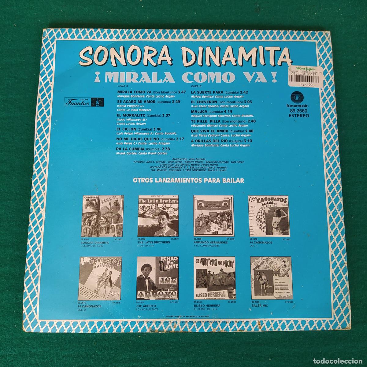 Discos de vinilo: Sonora Dinamita &ndash; &iexcl;Mirala Como Va! - Foto 2