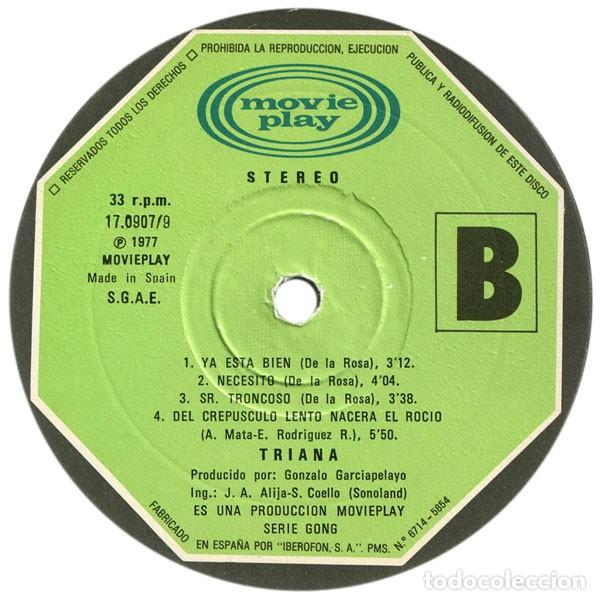 Discos de vinilo: Triana &ndash; Hijos Del Agobio - Foto 7