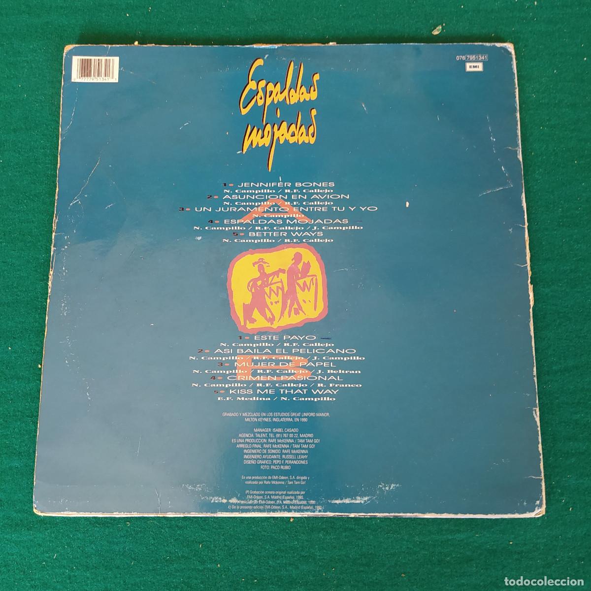 Discos de vinilo: Tam Tam Go! &ndash; Espaldas Mojadas - Foto 2