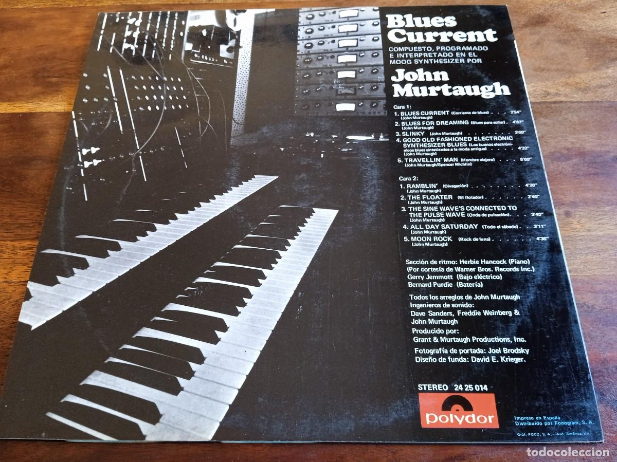 Discos de vinilo: John Murtaugh - Blues current - Lp original Polydor 1970 - Foto 2