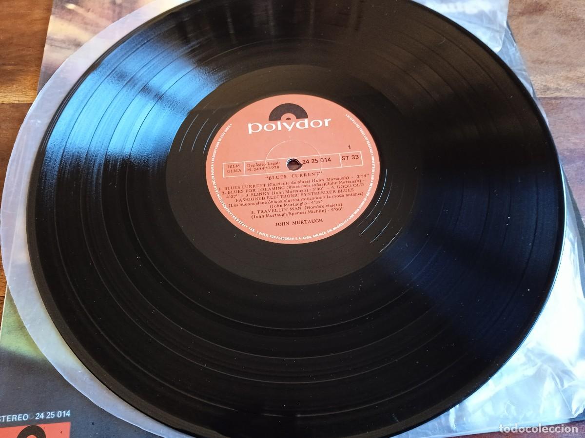 Discos de vinilo: John Murtaugh - Blues current - Lp original Polydor 1970 - Foto 3