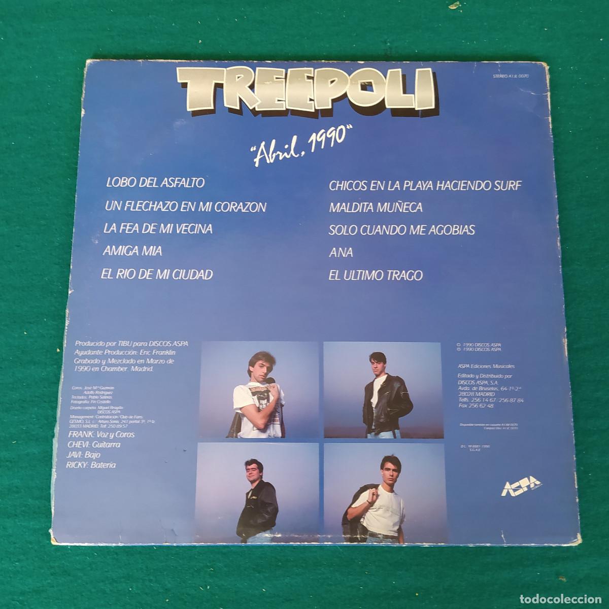 Discos de vinilo: Treepoli &ndash; Abril, 1990 - Foto 2