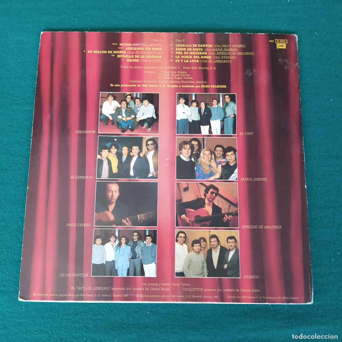 Discos de vinilo: Bordon 4 &ndash; Caballo De Carton - Foto 2