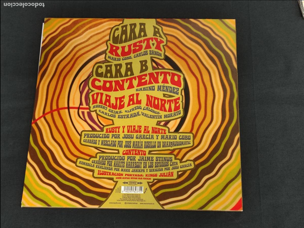Discos de vinilo: LOQUILLO RUSTY - 10 PULGADAS - - Foto 3