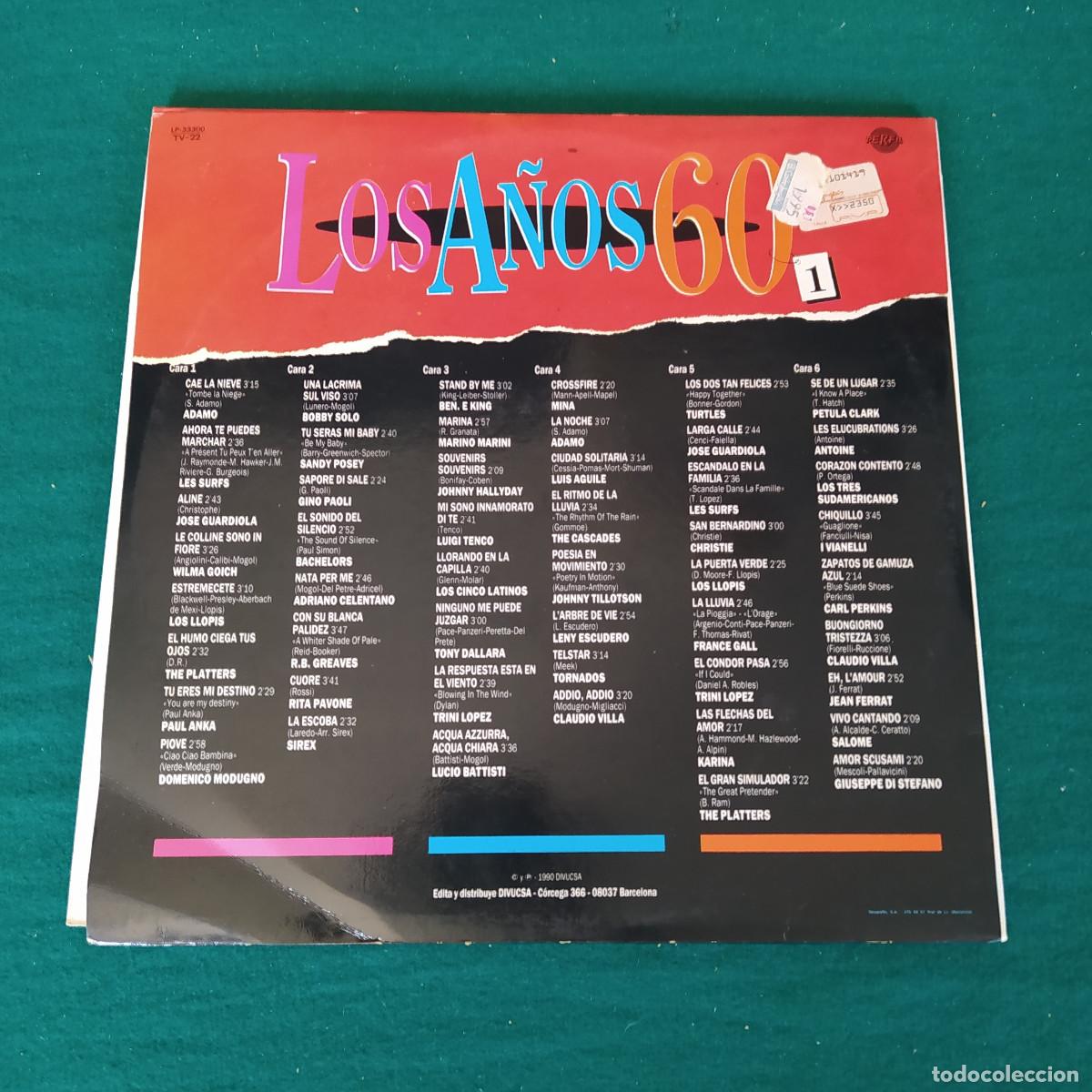Discos de vinilo: Los A&ntilde;os 60 Vol.1 .... - Foto 2