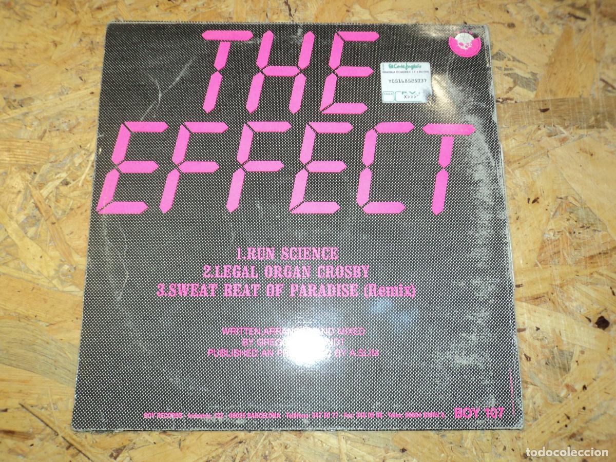 Discos de vinilo: THE EFFECT - RUN SCIENCE - Foto 2