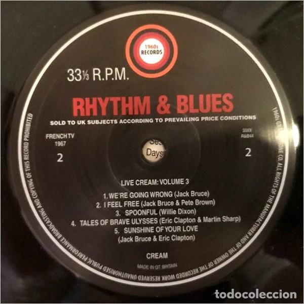 Discos de vinilo: Cream - &rdquo;Live Cream Vol.3&rdquo; - Foto 4