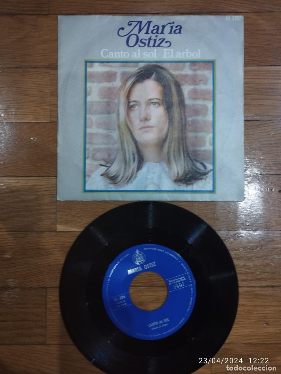 Discos de vinilo: MARIA OSTIZ - CANTO AL SOL - SINGLE 1968 - Foto 1