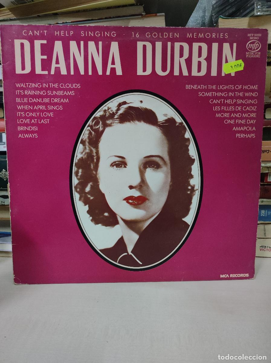 Discos de vinilo: Deanna Durbin &ndash; Cant Help Singing - Foto 1