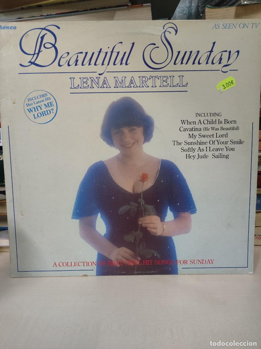 Discos de vinilo: Lena Martell &ndash; Beautiful Sunday - Foto 1